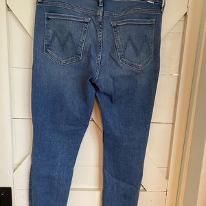 Mother Jeans size 30 cropped skinny jeans